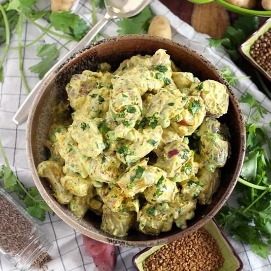 Nepalese Potato Salad