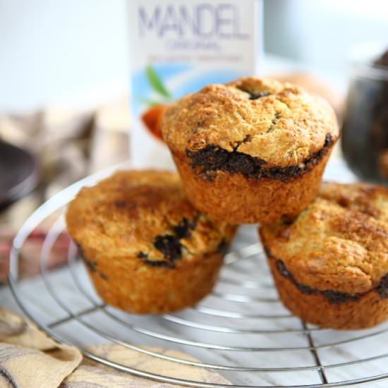 SugarFree Poppy Kefir Spelt Muffins
