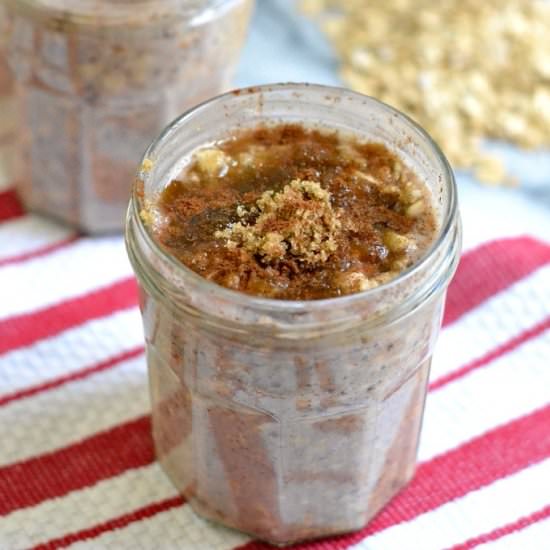 Snickerdoodle Overnight Oats