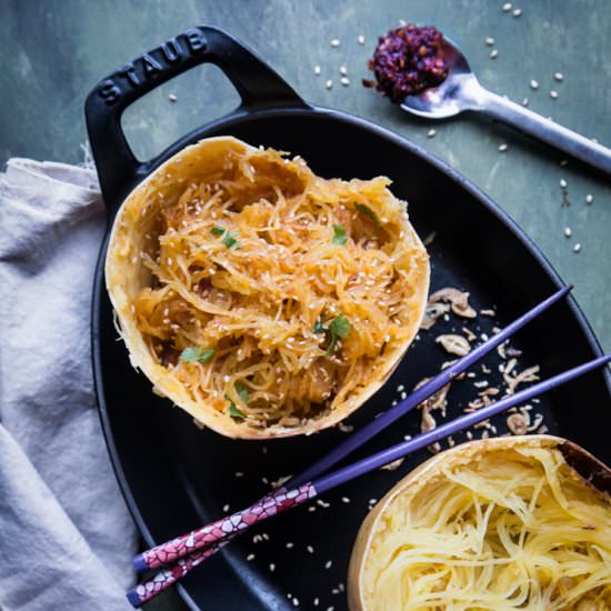 Easy Spaghetti Squash Bowl