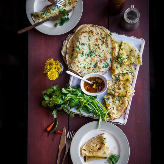 Thai Savory Crepes