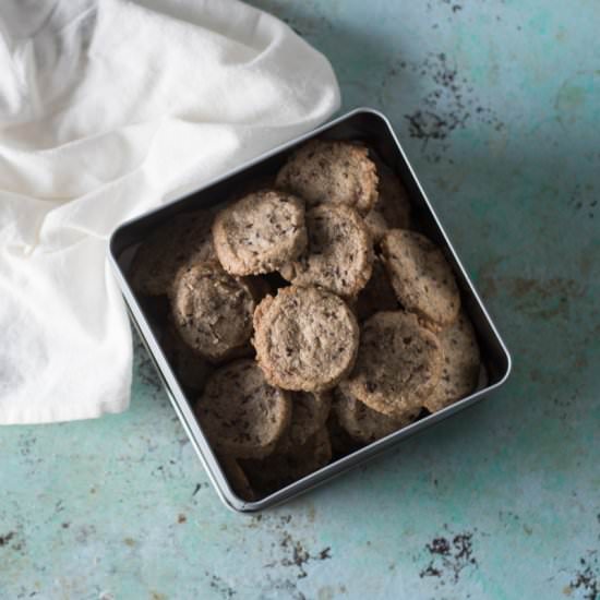 Nibby Buckwheat Cookies