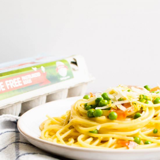 Light Pasta Carbonara