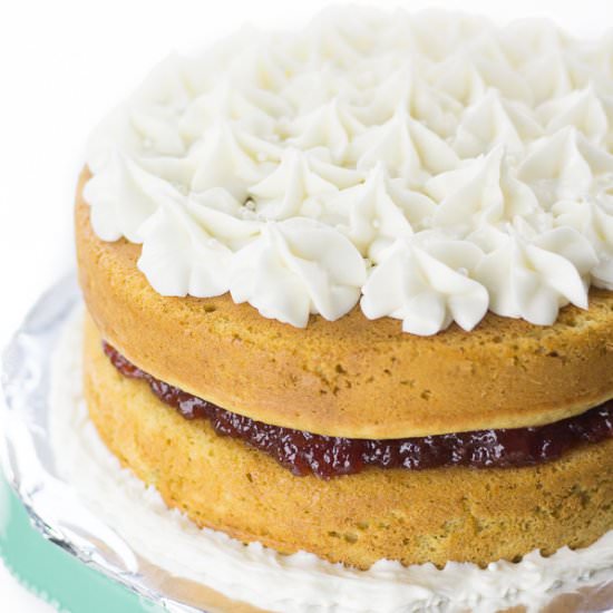 Gluten-Free Lemon Jelly Cake
