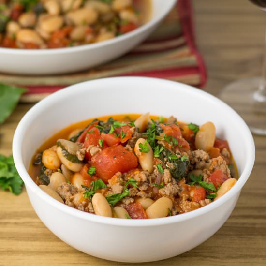 Easy Italian Bean Stew