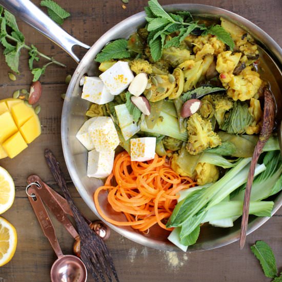 Vegetarian Yellow Curry