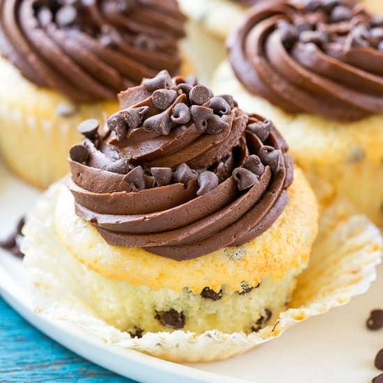 Chocolate Chip Cupcakes