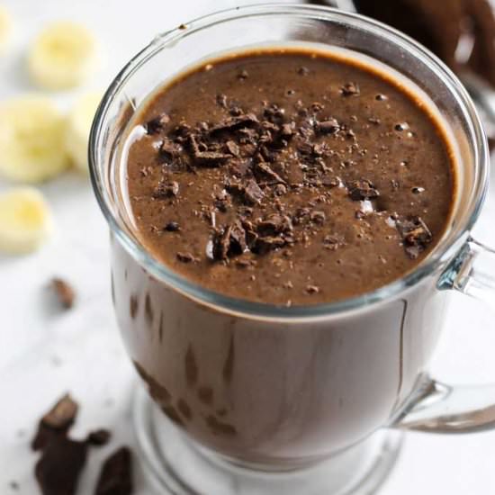 Healthy Chocolate Coffee Smoothie