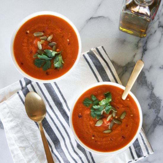 Creamy Roasted Squash Soup