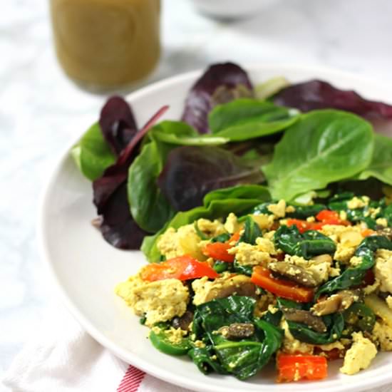 Simple and Delicious Tofu Scramble