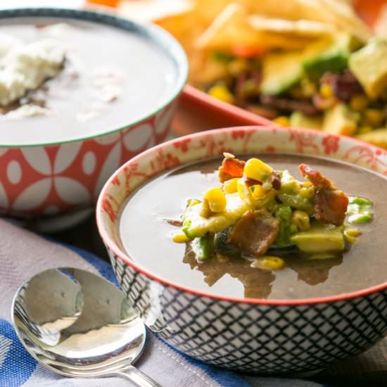 Mexican Black Bean Soup