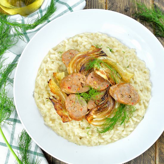 Sausage & Fennel Risotto