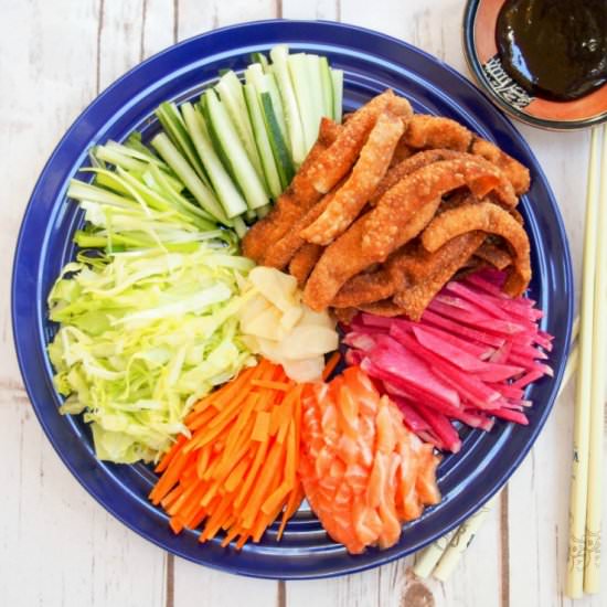 Yee sang, Chinese salad