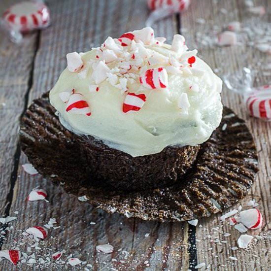 Peppermint Mocha Cupcakes