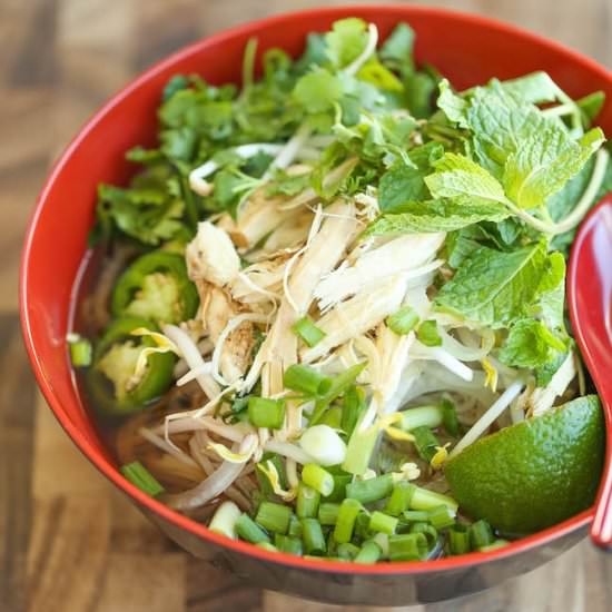 Cheater Pho (Asian Noodle Soup)