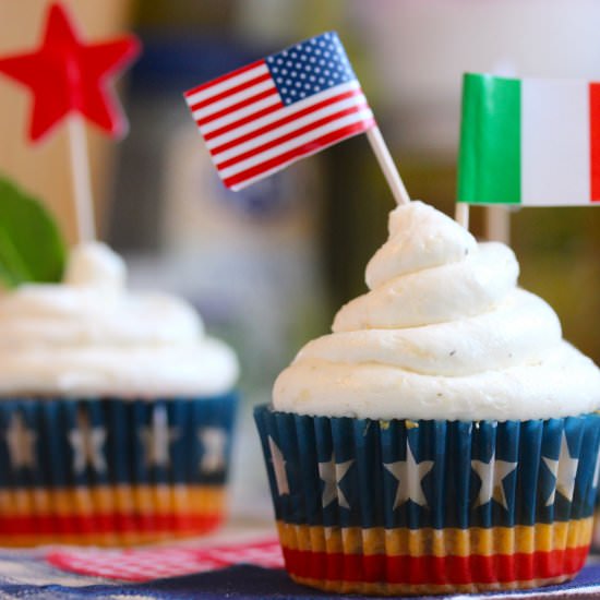 Pizza cupcakes