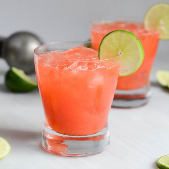 Smoky Strawberry Margaritas