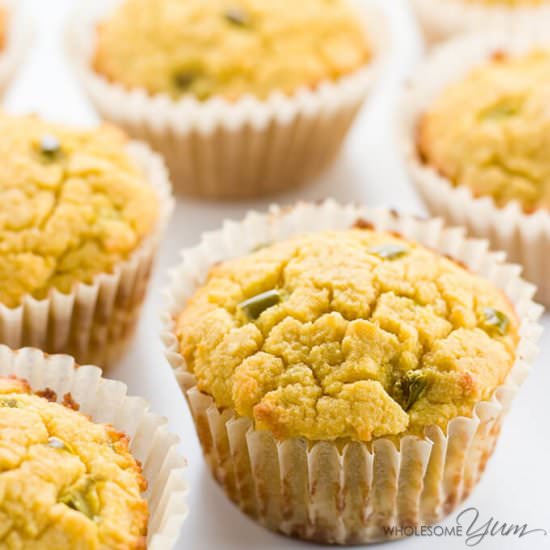 Cornbread Muffins With Jalapenos