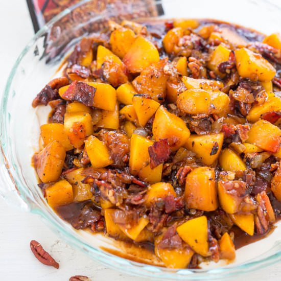 Sweet Georgia Peach & Pecan Dip