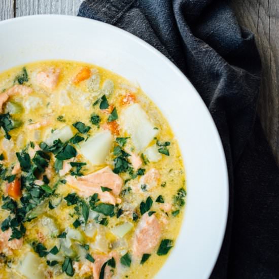 Salmon Chowder