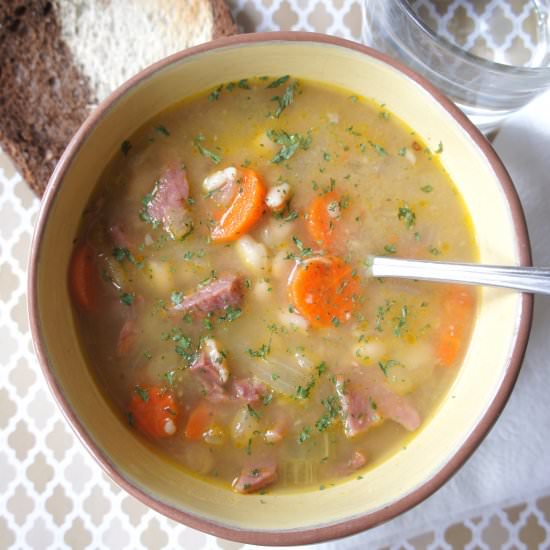 Ham and White Bean Soup