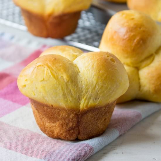 Sweet Potato Dinner Rolls