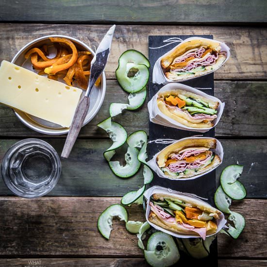 Ham and Gruyere Sandwich