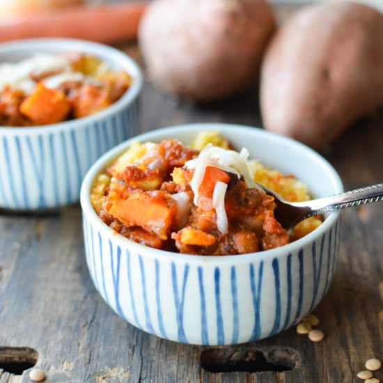 Chipotle Chili with Honey Cornbread