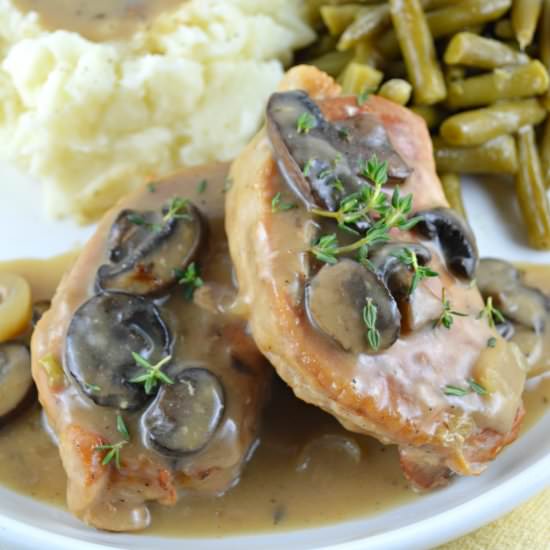 Easy Crockpot Pork Chops