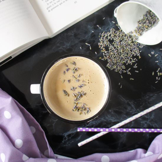 Lavender latte