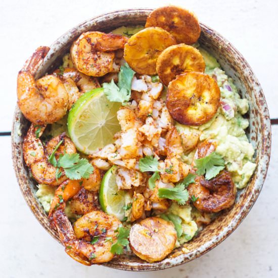 Loaded Shrimp Guacamole
