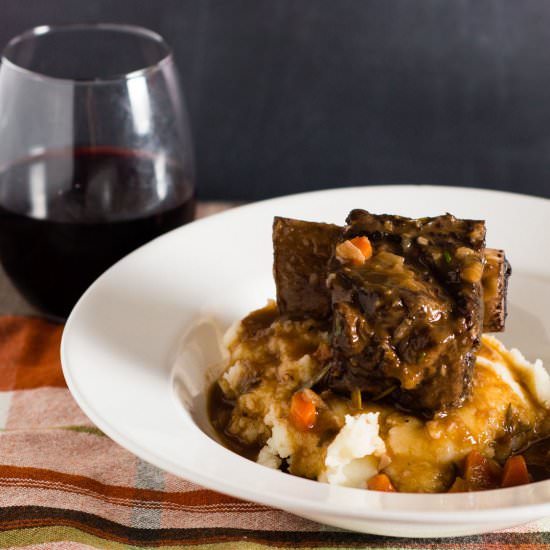 Red Wine Braised Short Ribs