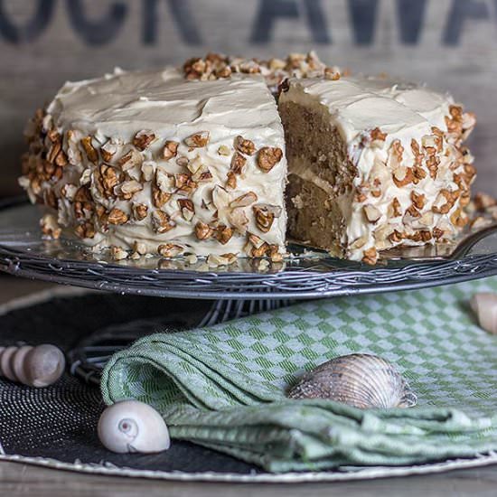 Apple Cake with Buttercreme