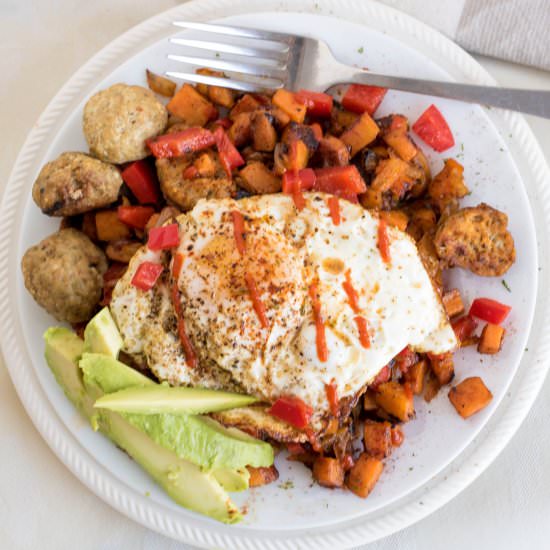 Sweet Potato Breakfast Skillet