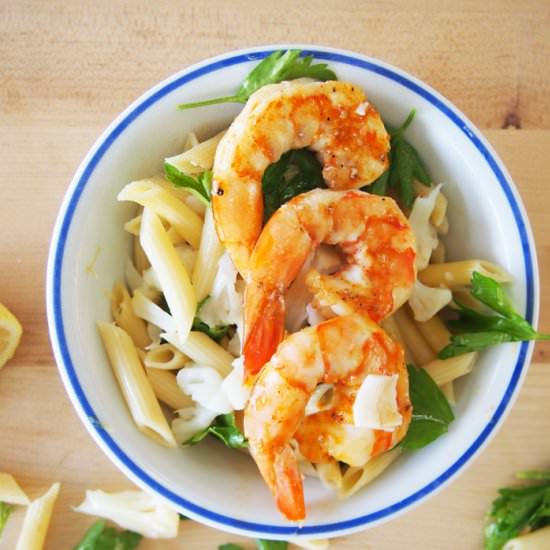 One Pan Shrimp Scampi