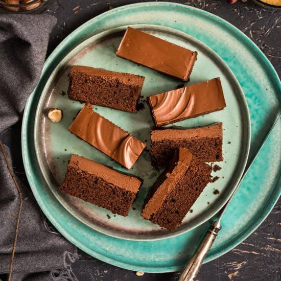 Brownie Nutella Bars