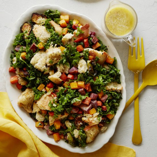 Roasted Vegetable Winter Panzanella