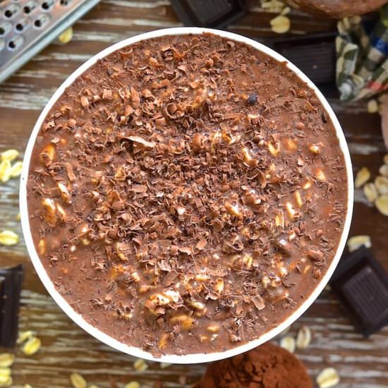 Chocolate Ginger Overnight Oats