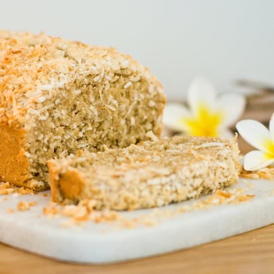 Gorgeous Golden Coconut Bread