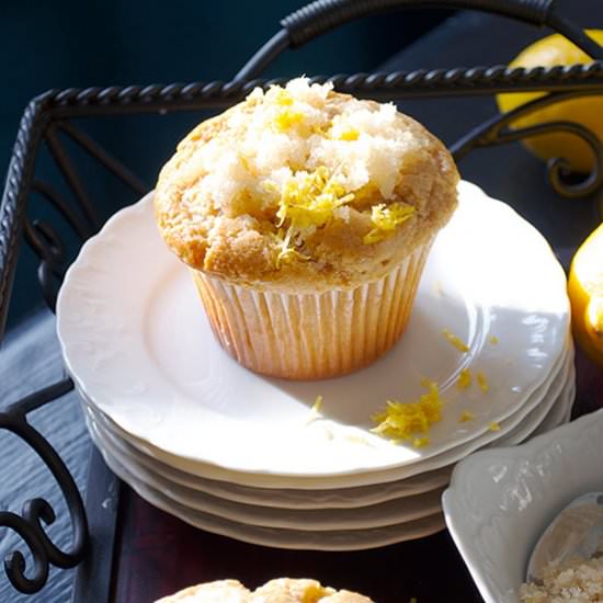 Lemon Muffins with Ginger