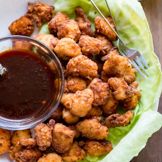 Firecracker Popcorn Chicken