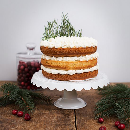 Naked Cake Winter Wonderland