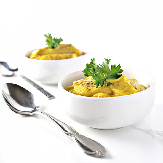 Cinnamon, Sweet Potato, Carrot Soup