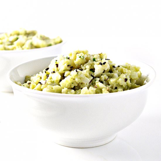 Creamy Avocado Cauliflower Rice