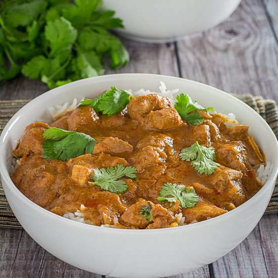 Slow Cooker Butter Chicken