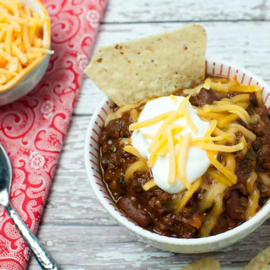 Slow Cooker Chili