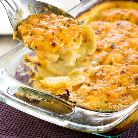 Buttermilk Ranch Potatoes au Gratin