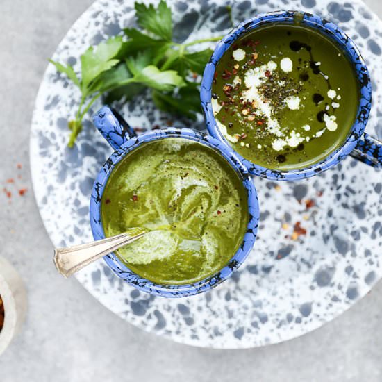Kale and Apple Soup