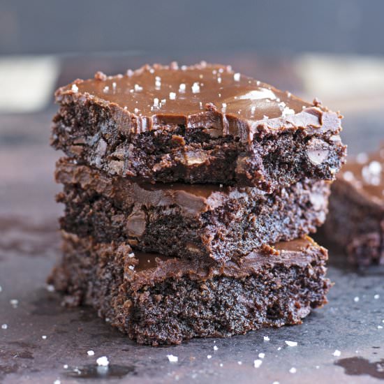 Chocolate Almond Butter Brownies