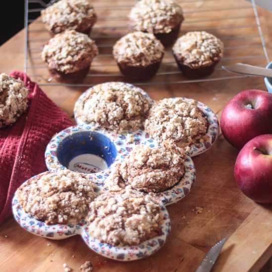Apple Streusel Muffins